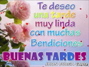 imagenes de buenas tardes 6